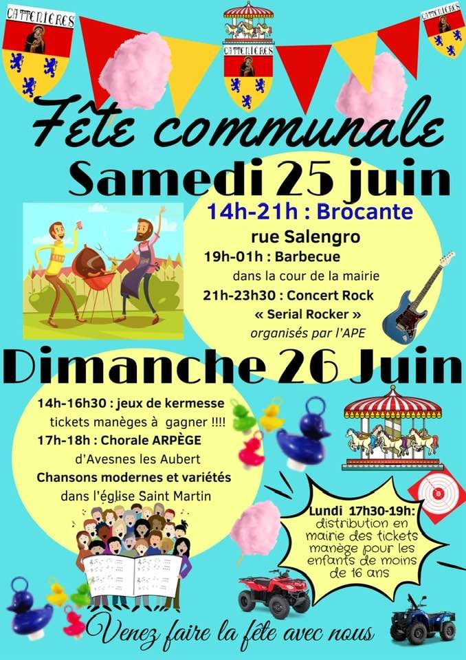 Fête communale de Cattenières