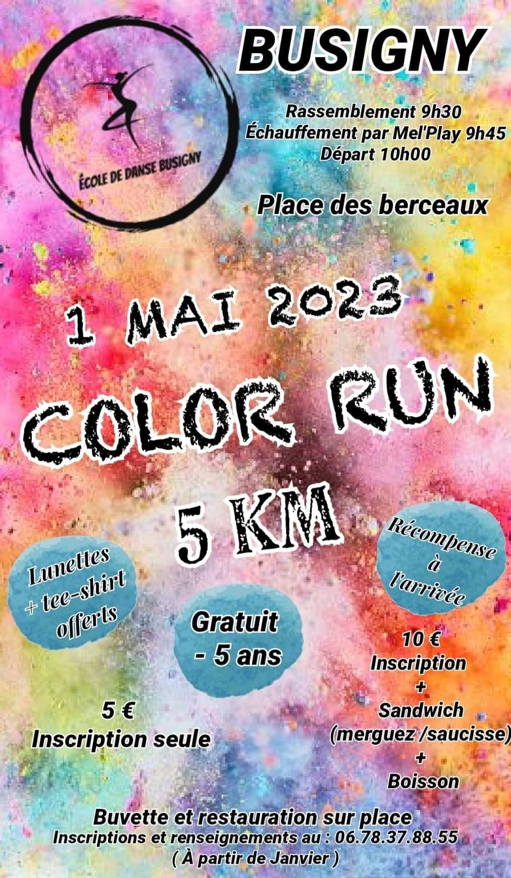 Color run à Busigny