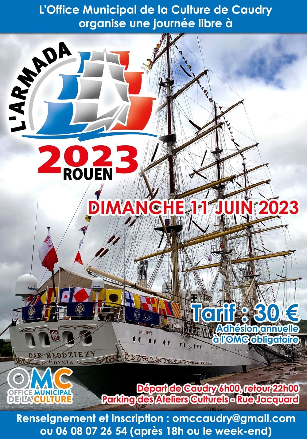 Journée libre à l'Armada 2023 à Rouen