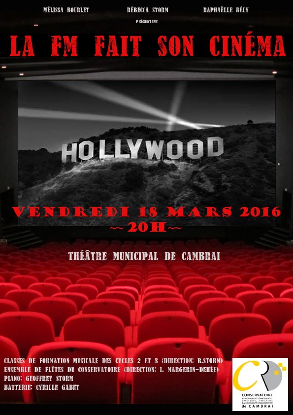 Musique De Film En 2 Lettres Concert Musiques de films à Cambrai